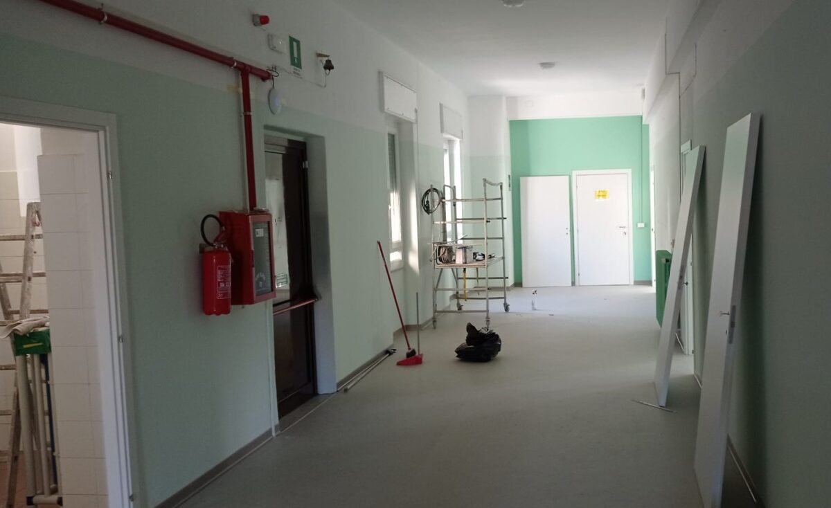 Lavori scuole Ortovero