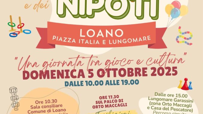 Locandina Festa dei Nonni 2025