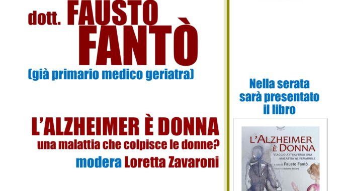 Locandina incontro Alzheimer