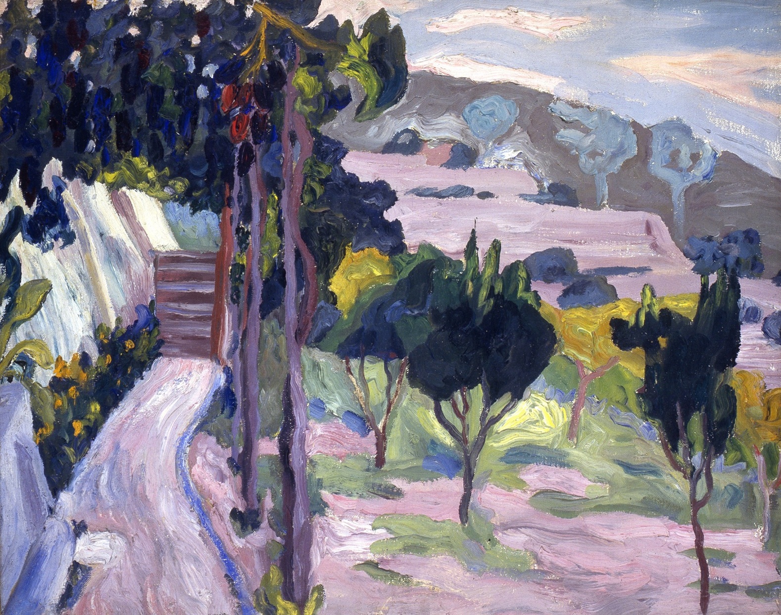 Paesaggio di Alassio , 1934 Fondazione Carlo Levi , Roma