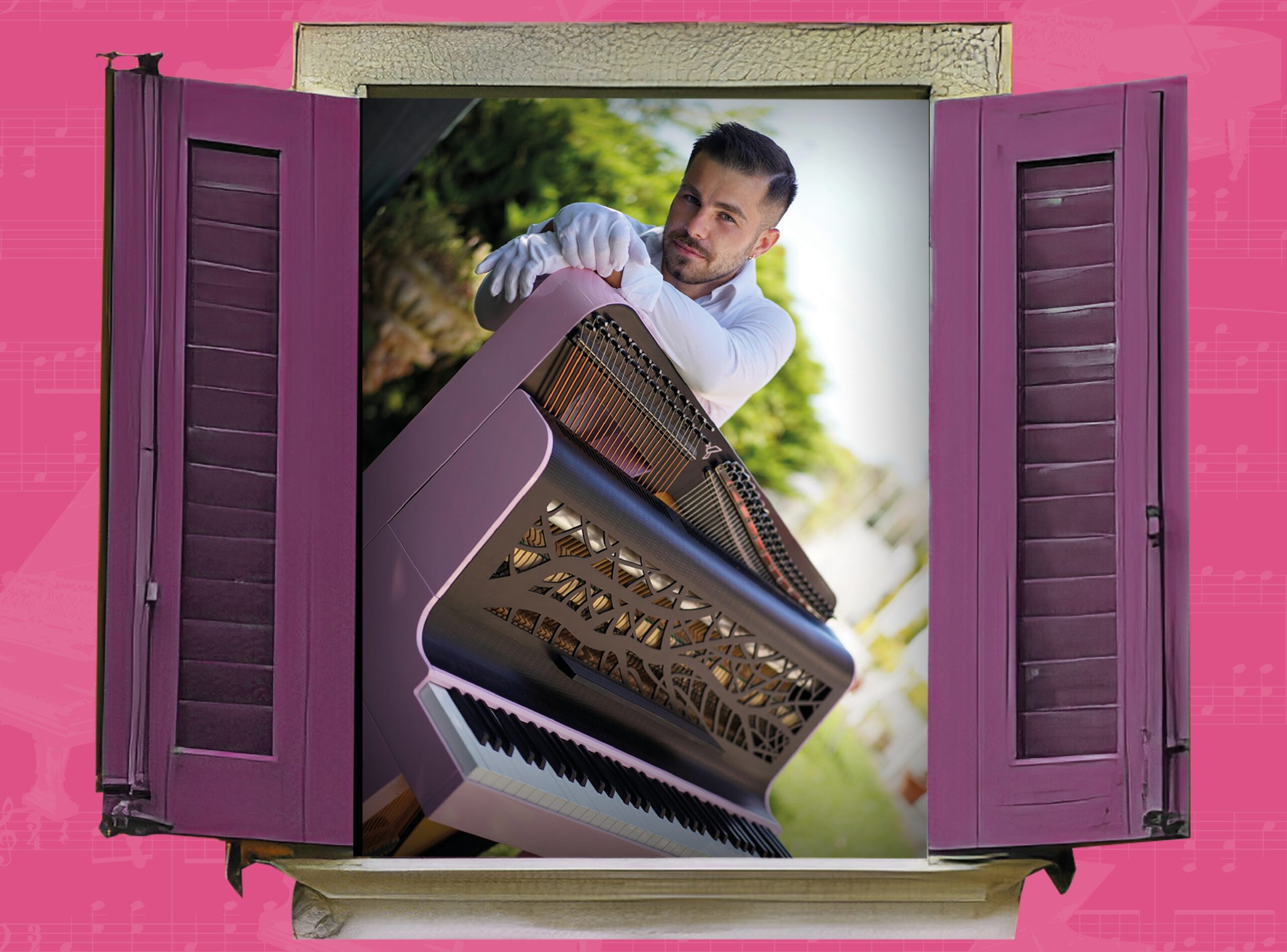 Pianista rosa