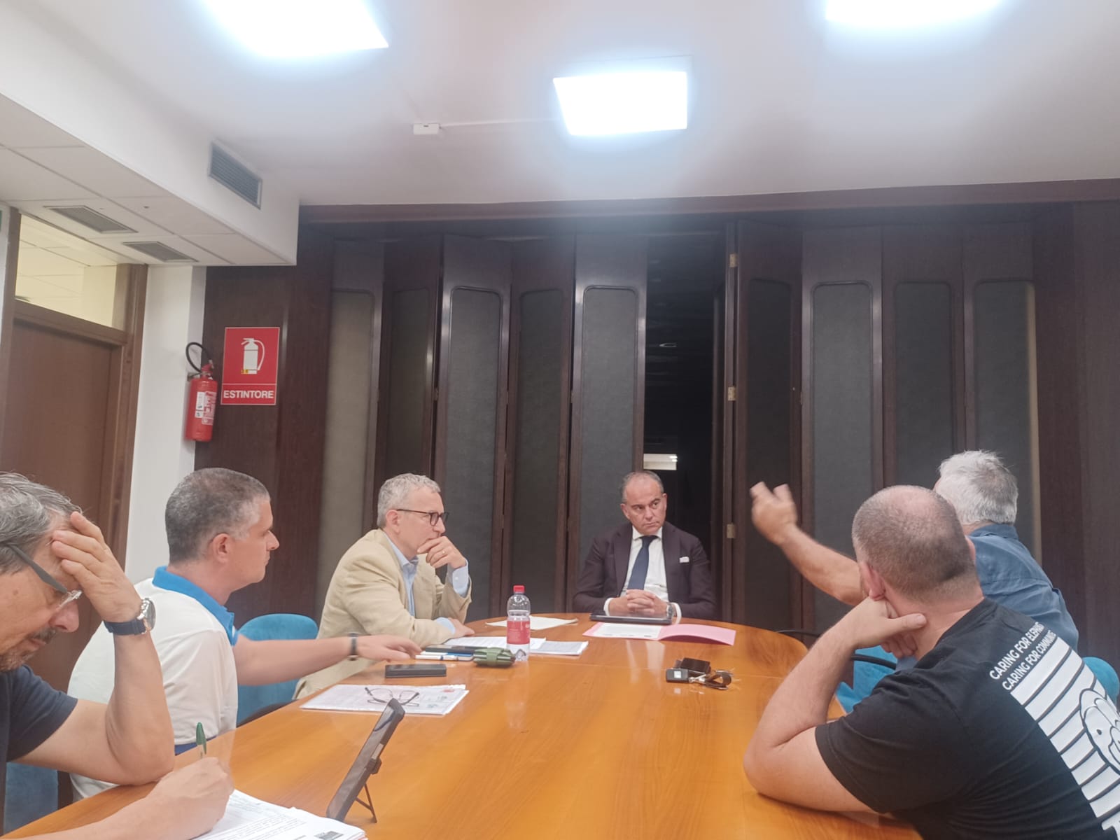 Provincia SV Incontro con Filctem CGIL, Flaei CISL e Uiltec UIL Liguria sul Servizio Elettrico