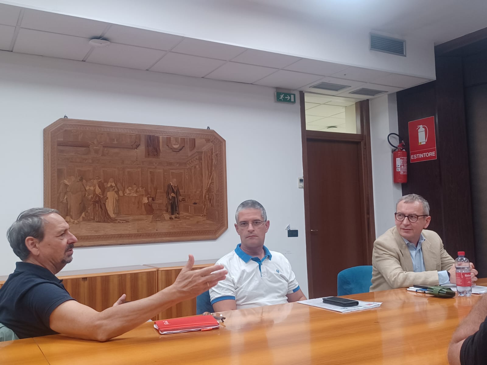 Provincia SV Incontro con Filctem CGIL, Flaei CISL e Uiltec UIL Liguria sul Servizio Elettrico