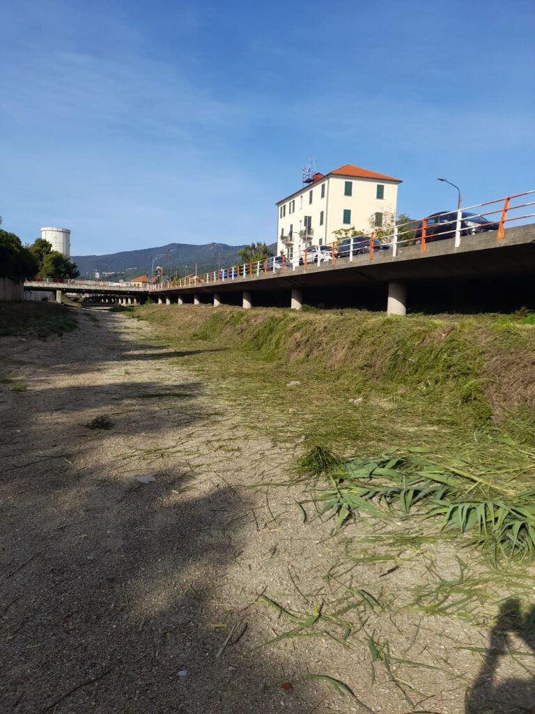 Vado Ligure manutenzione torrenti