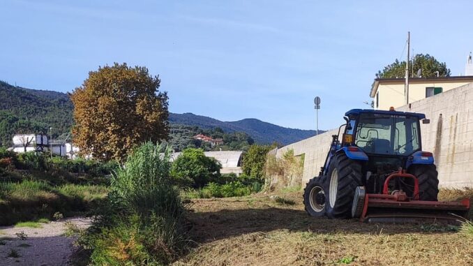 Vado Ligure manutenzione torrenti