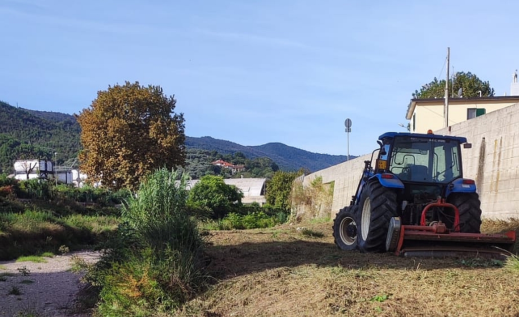 Vado Ligure manutenzione torrenti