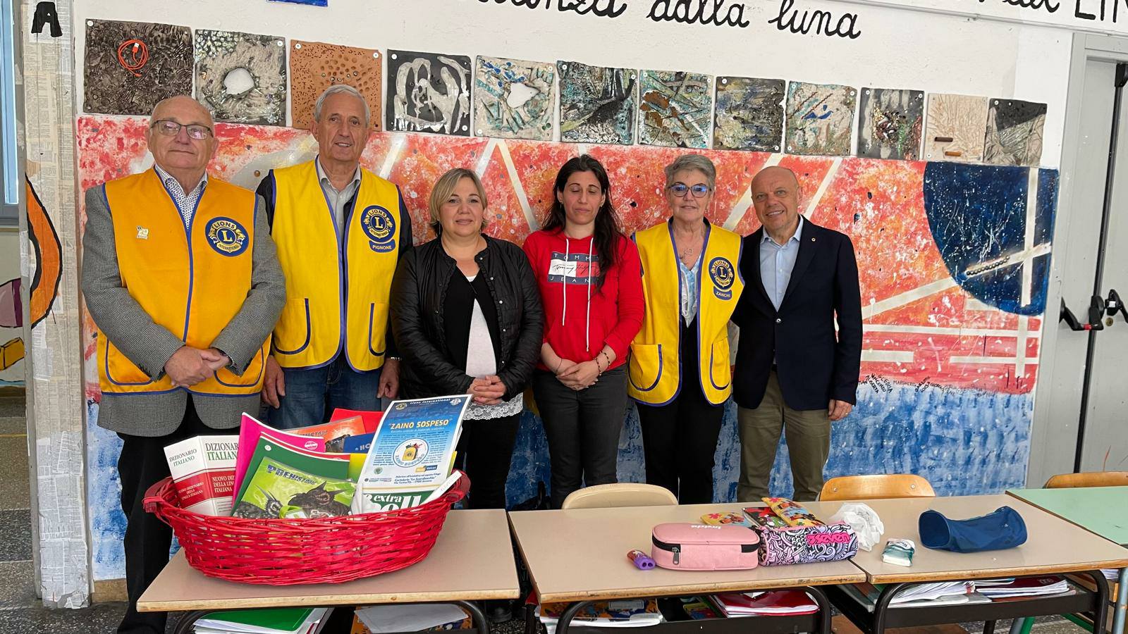 Zaino sospeso Lions Club Savona Torretta