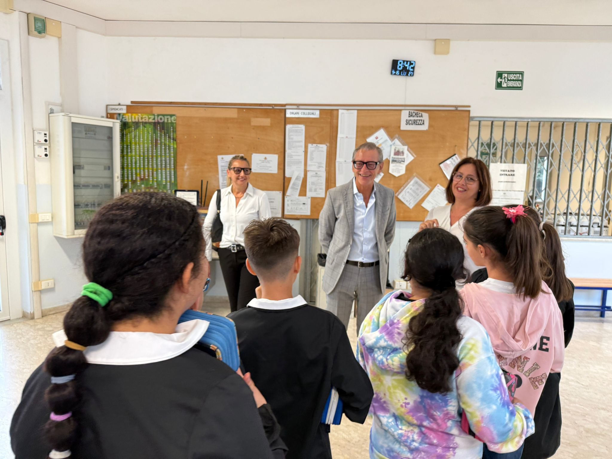 inizio scuola ad Albenga