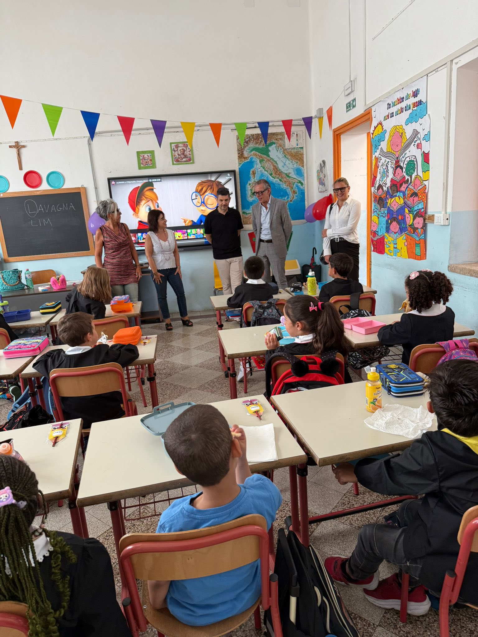 inizio scuola ad Albenga