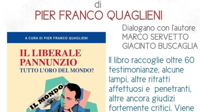 un incontro dedicato a Mario Pannunzio a Laigueglia
