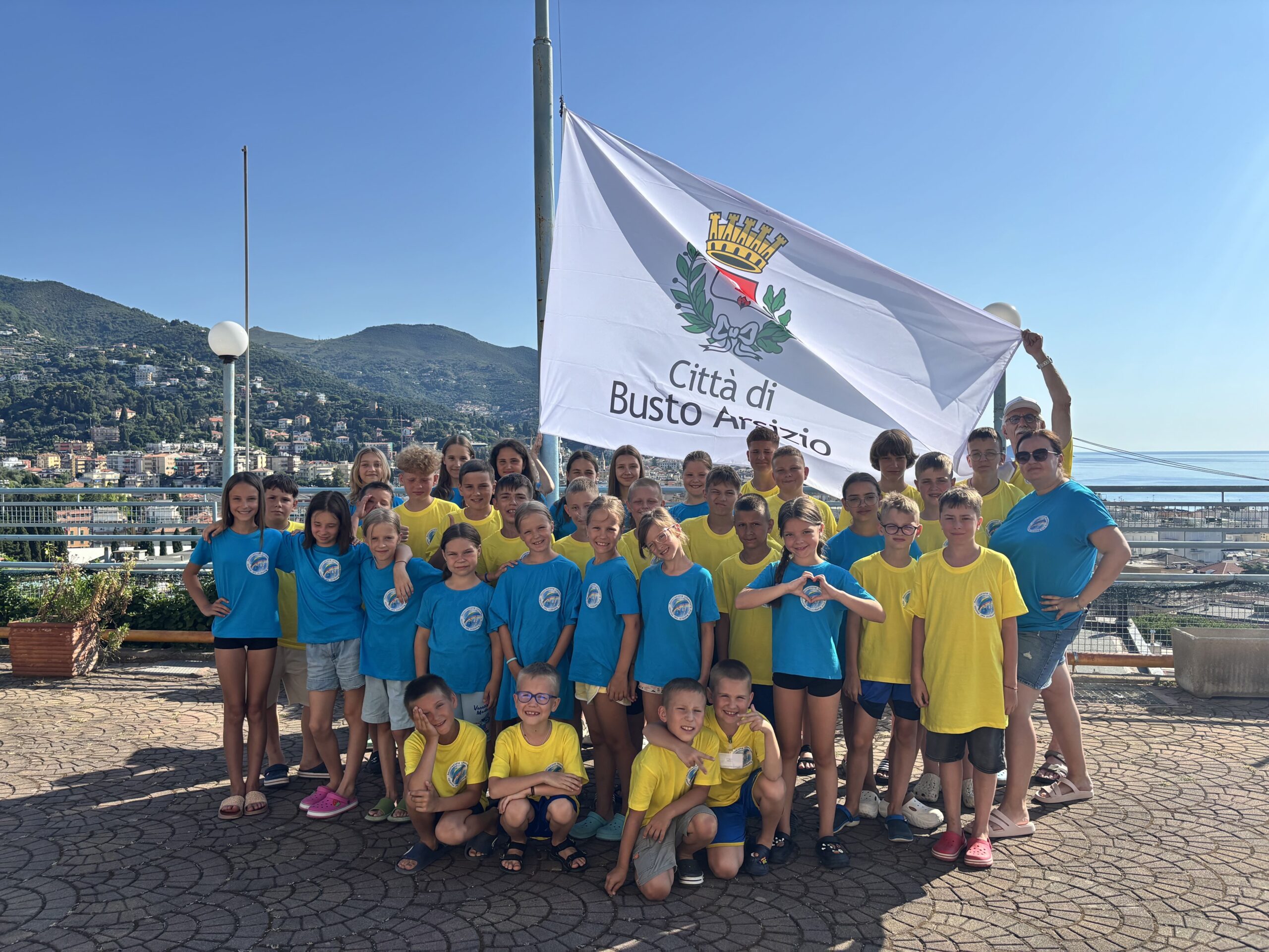 Aubam Alassio bandiera Busto Arsizio