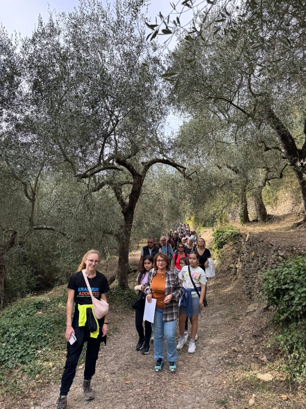 Camminata tra gli ulivi ad Andora