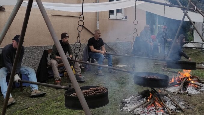 Castagnata a Dego