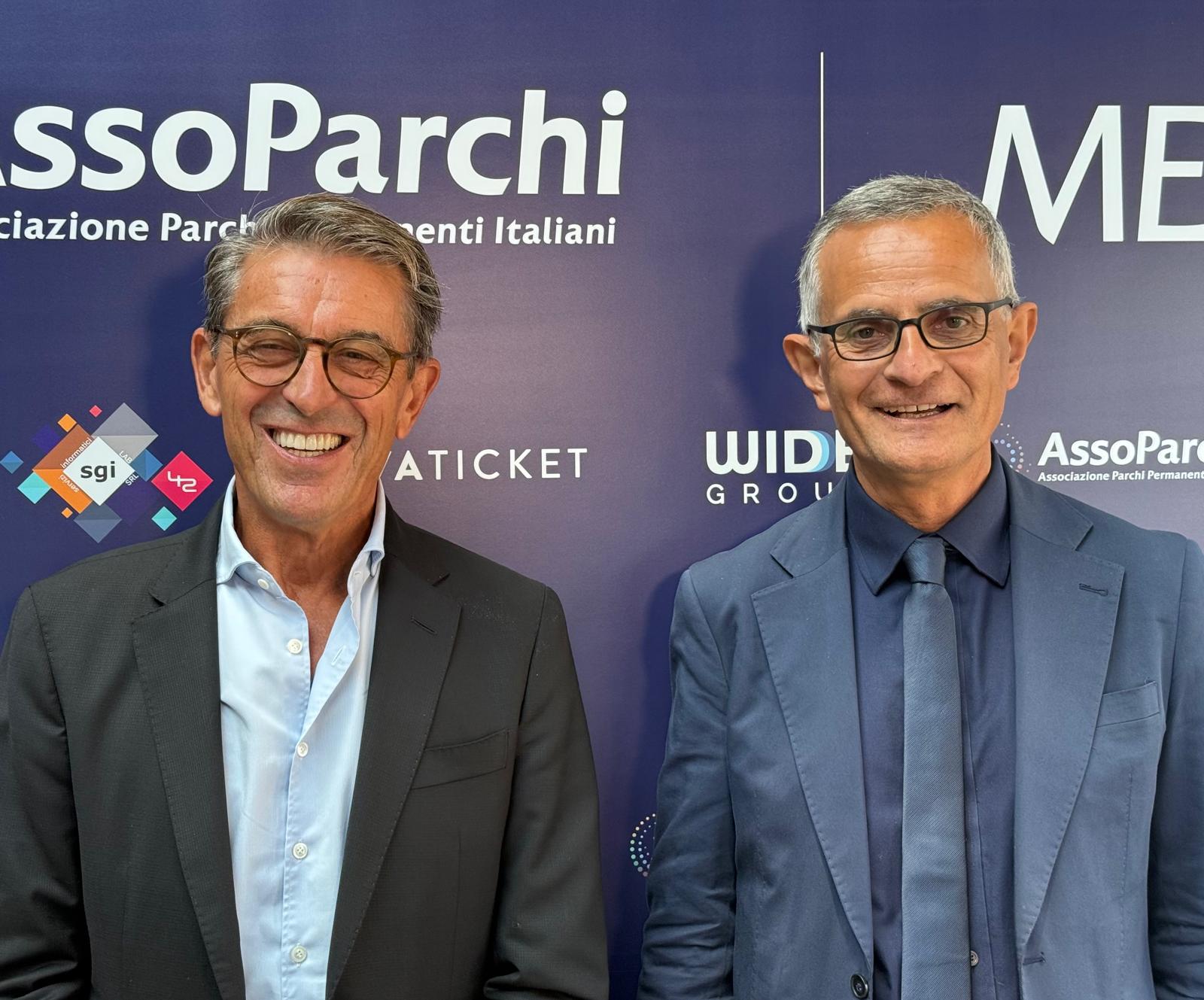 Nella foto (da sx): Luciano Pareschi e Maurizio Crisanti