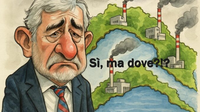 Flash e Caricature - Bucci e il termovalorizzatore - effe