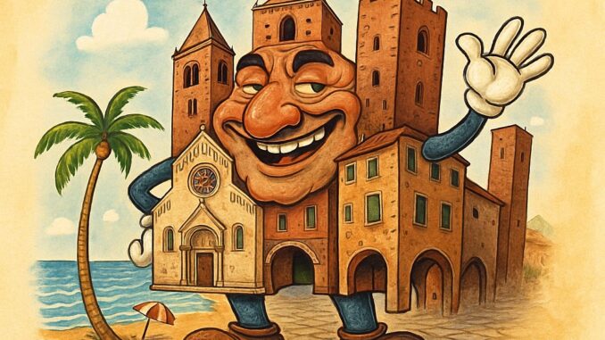 Flash e Caricature – Un po' di Albenga, un po' così – effe