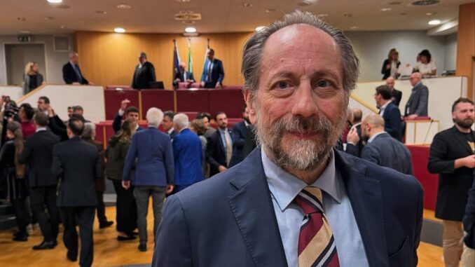 Gianni Pastorino in Consiglio regionale Liguria