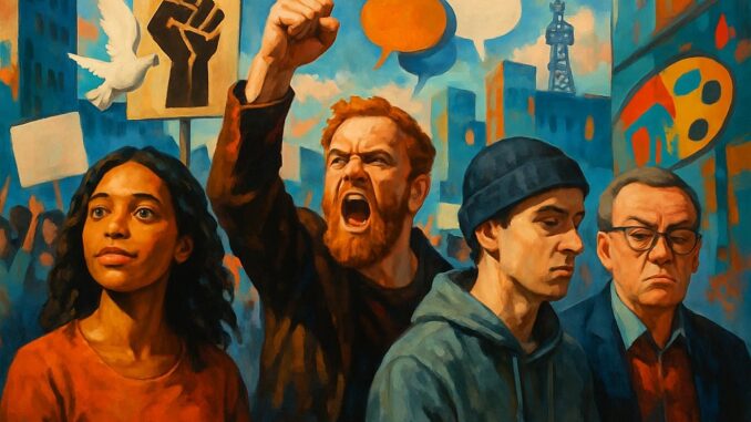 Il gioco dei punti di vista la protesta - effe