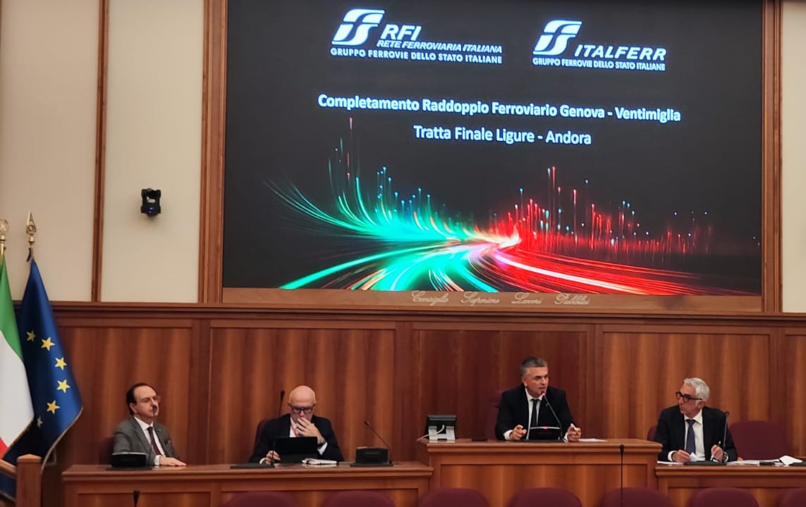 Incontro raddoppio ferroviario