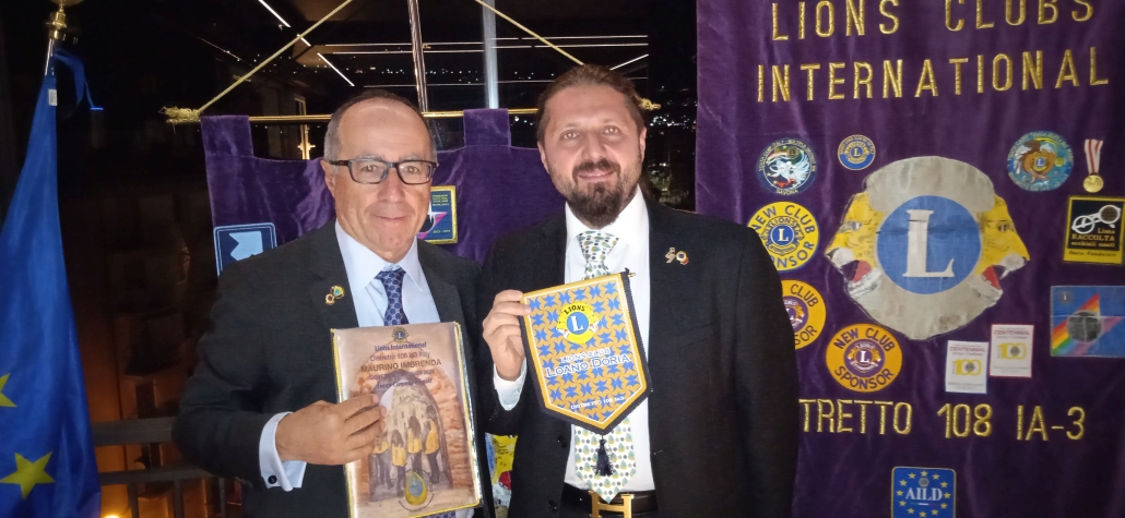 Lions Loano visita governatore