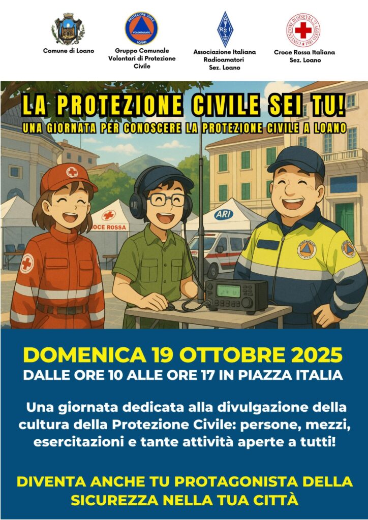 Locandina Giornata Protezione Civile