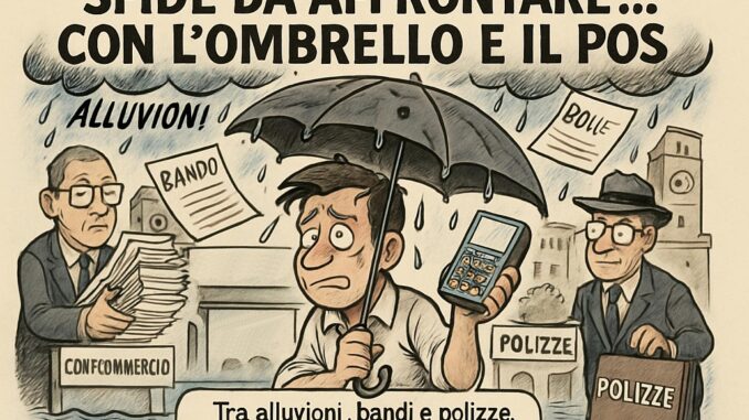 Notizie in punta di vignetta - Commercio e catastrofi - effe