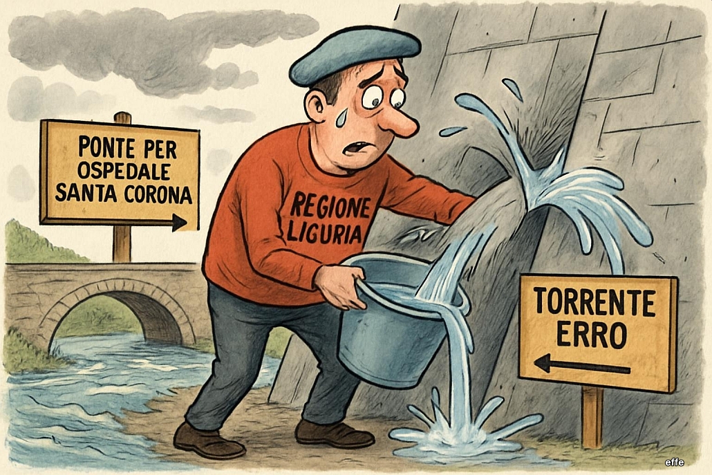 Notizie in punta di vignetta - Dissesto idrogeologico - effe