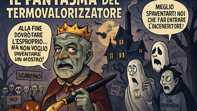 Notizie in punta di vignetta - Il fantasma del termovalorizzatore - effe