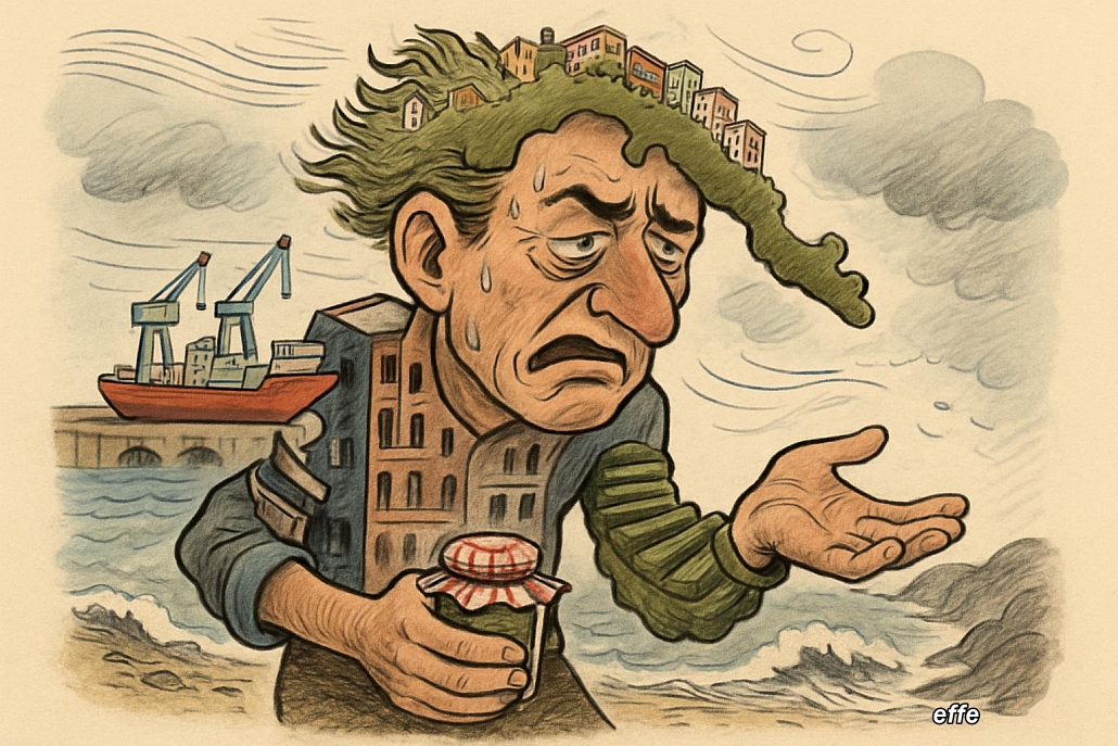 Notizie in punta di vignetta - In ricchezza e in povertà - effe