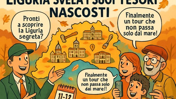 Notizie in punta di vignetta - Liguria svela i suoi tesori - effe