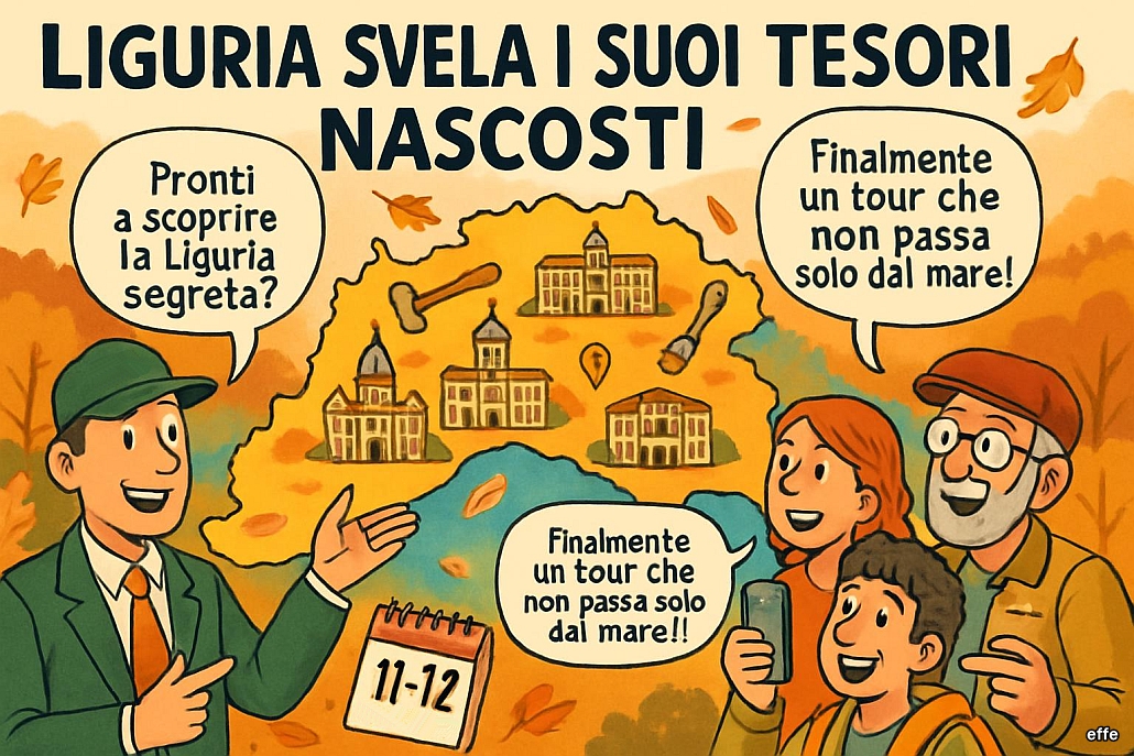 Notizie in punta di vignetta - Liguria svela i suoi tesori - effe