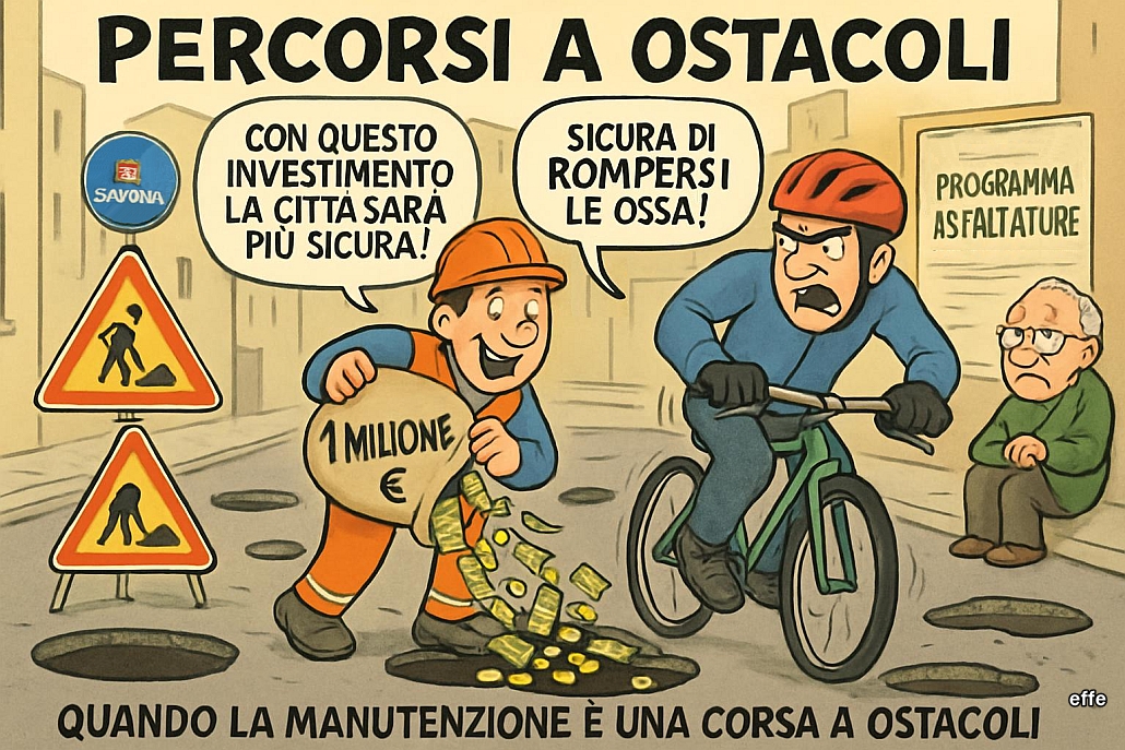 Notizie in punta di vignetta - Percorsi a ostacoli - effe