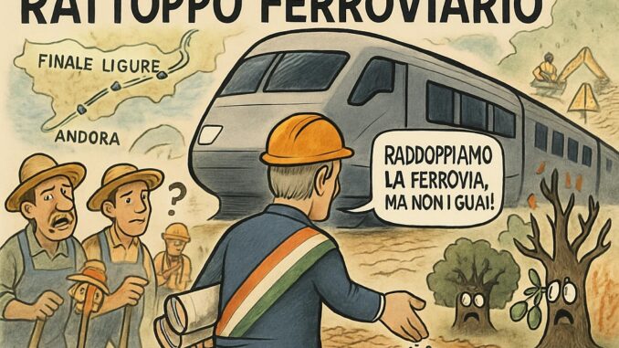 Notizie in punta di vignetta - Rattoppo Ferroviario - effe