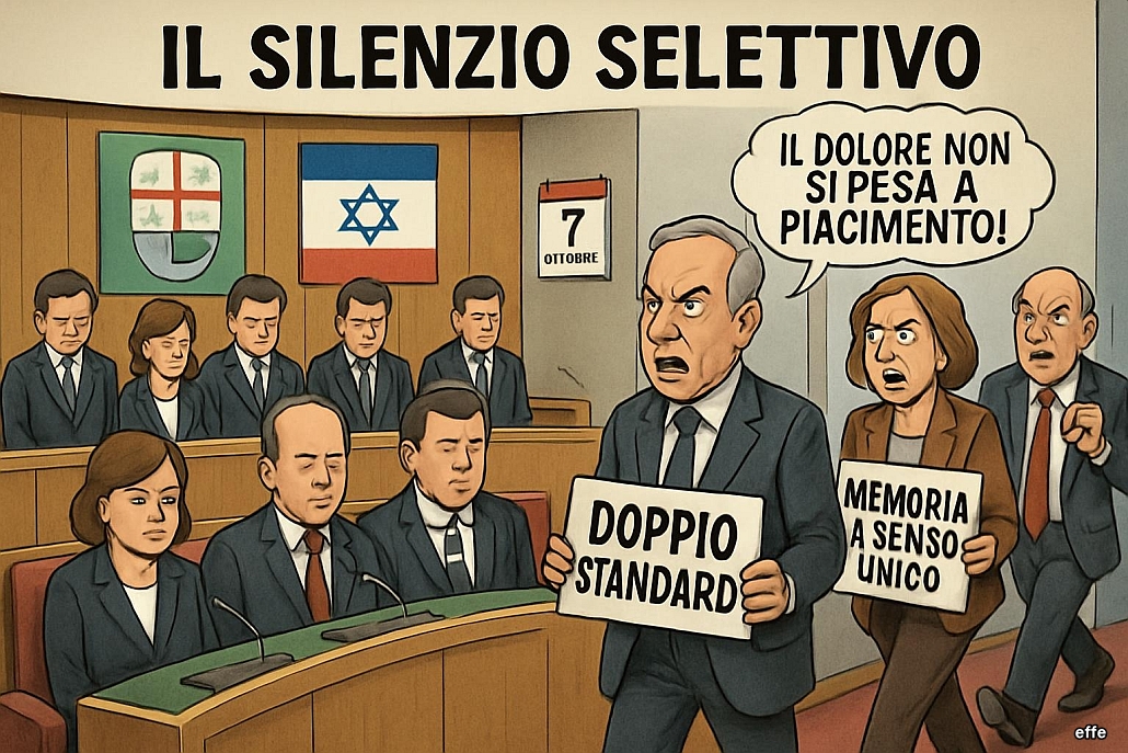 Notizie in punta di vignetta - Silenzio selettivo- effe