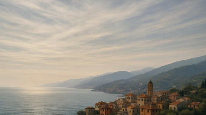 paesaggio di riflessi li luce e di mare - effe