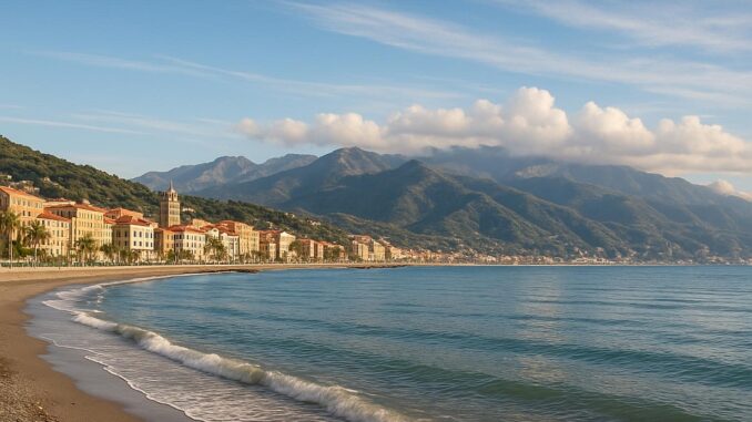 paesaggio dove il mare rapisce la costa - effe
