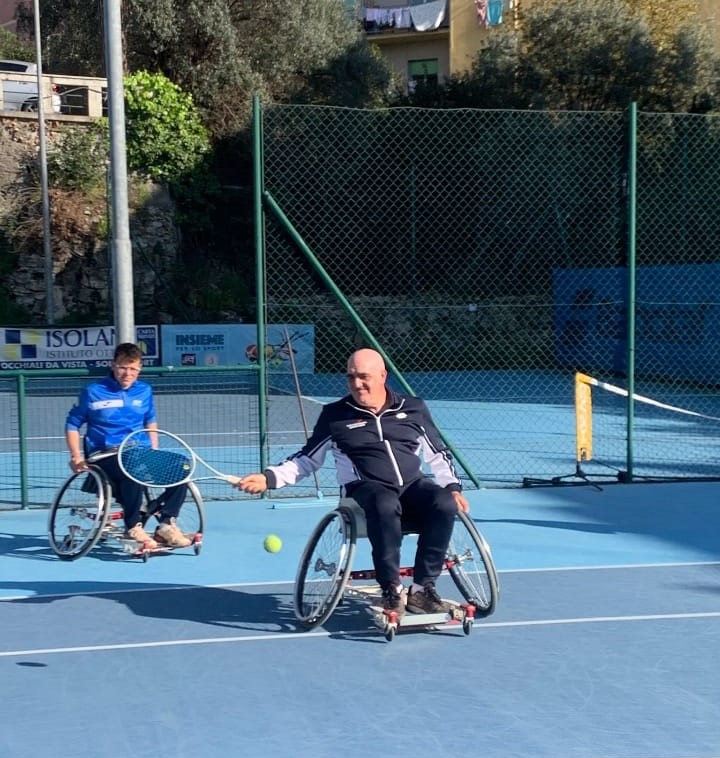 tennis carrozzina