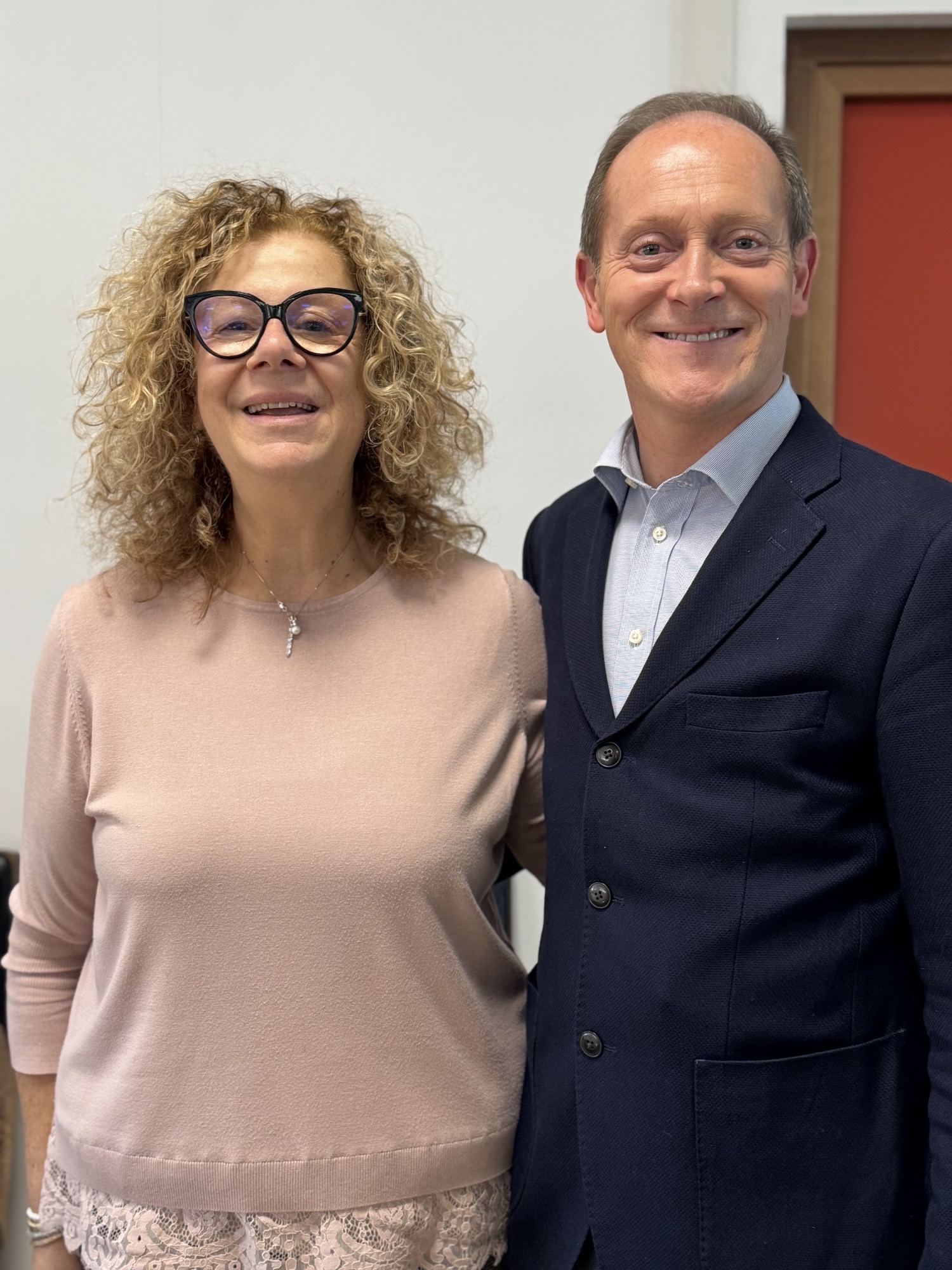 Antonella Soldi e sindaco Comune di Andora