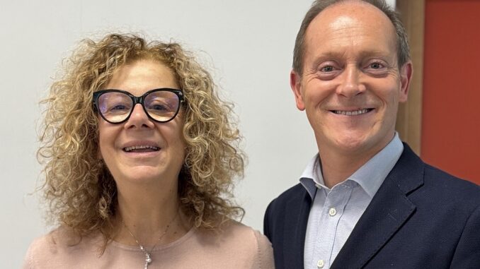 Antonella Soldi e sindaco Comune di Andora