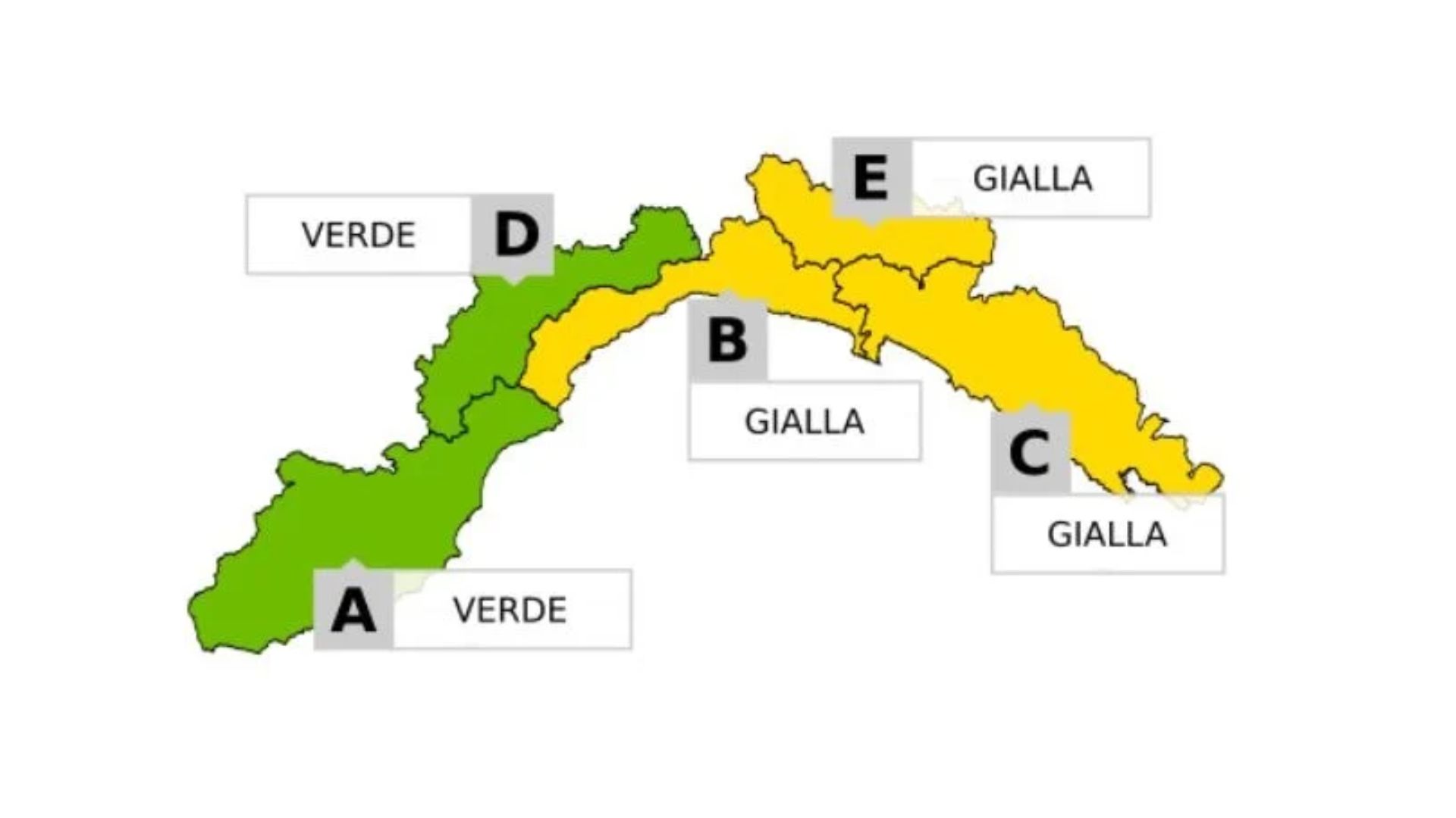 Cartina allerta