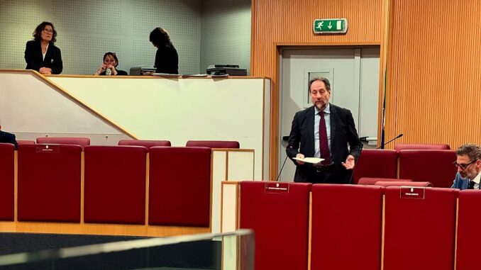 Gianni Pastorino in Consiglio Regione Liguria