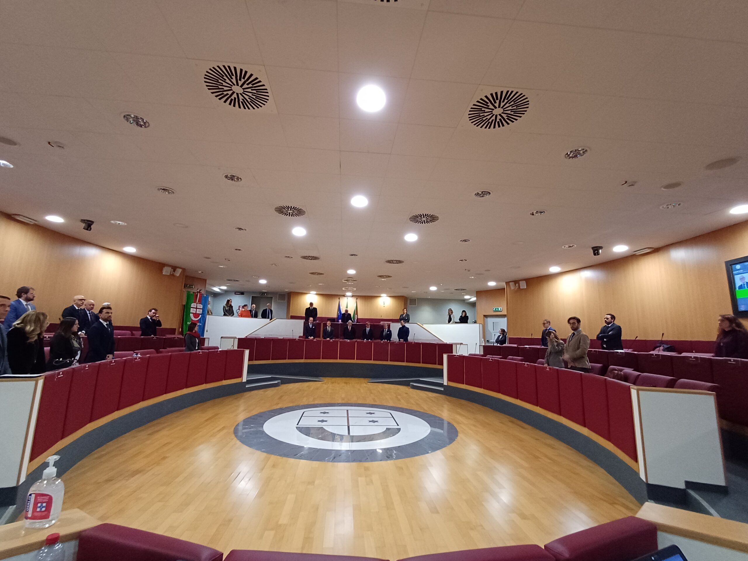 Intervento del presidente Balleari contro al violenza sulle donne