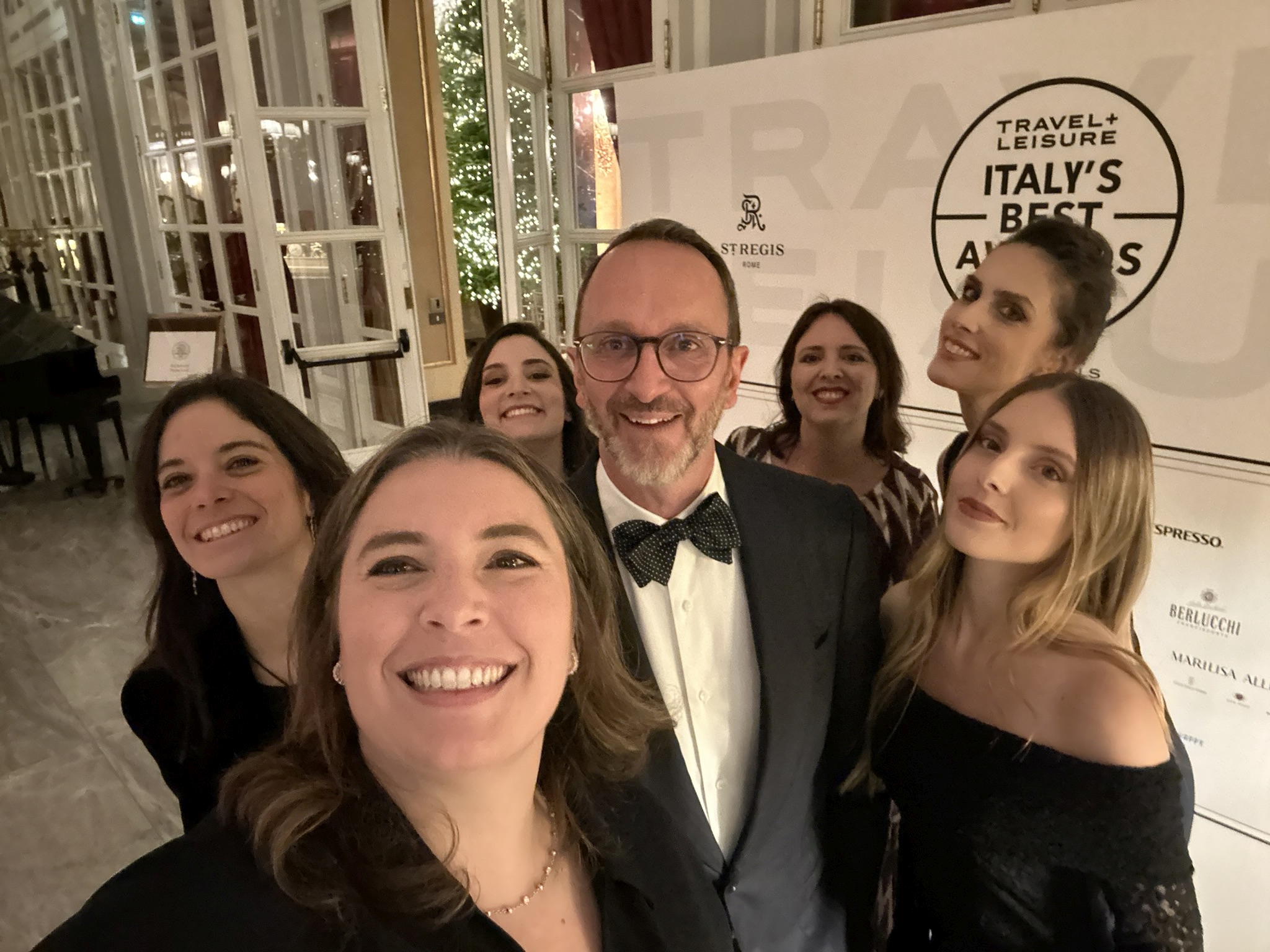 La premiazione di Villa della Pergola con Alessandra Ricci