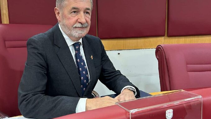 Marco Bucci in Consiglio regionale