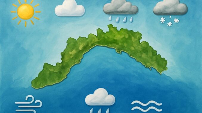 Meteo Liguria cartina AC - effe