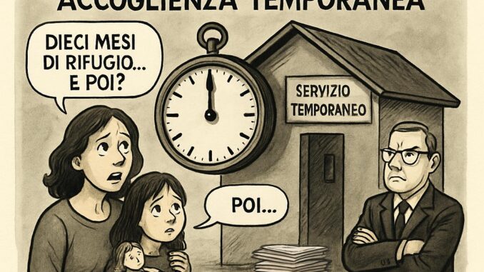Notizie in punta di vignetta - Accoglienza temporanea - effe