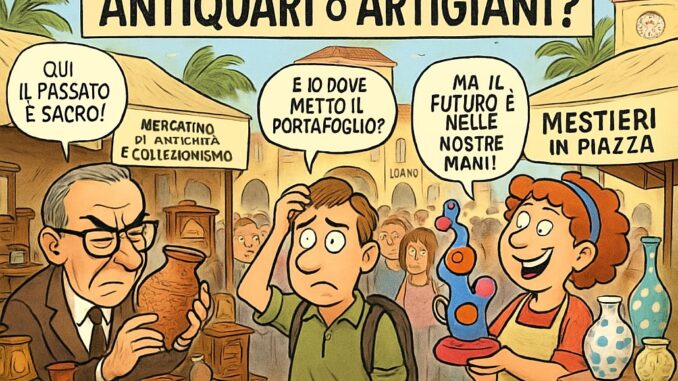 Notizie in punta di vignetta - Antiquari o artigiani - effe