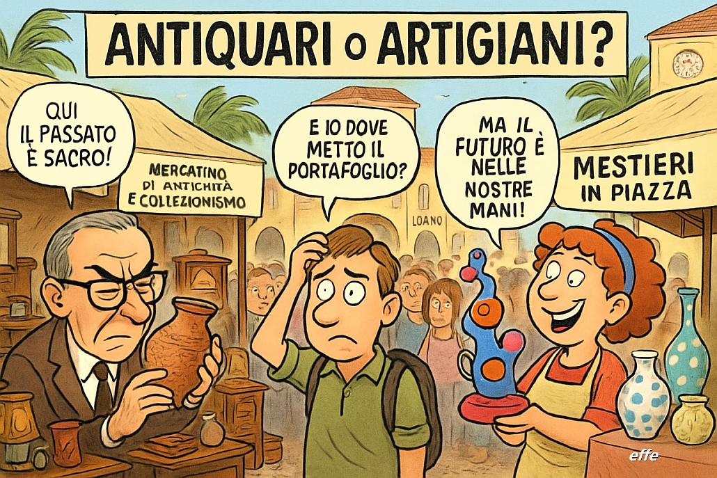 Notizie in punta di vignetta - Antiquari o artigiani - effe