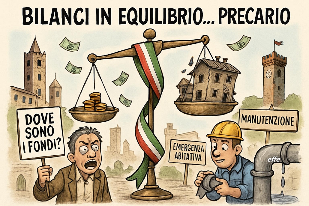 Notizie in punta di vignetta - Bilanci in equilibrio precario - effe