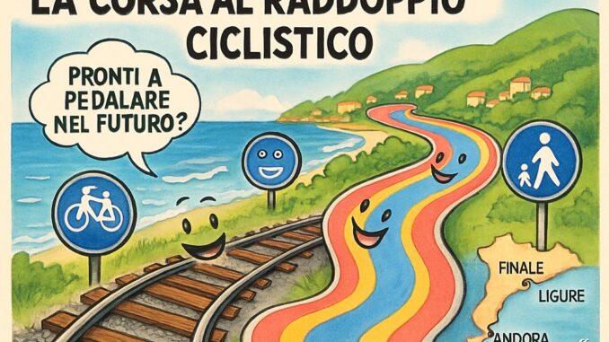 Notizie in punta di vignetta - Corsa al raddoppio ciclistico - effe